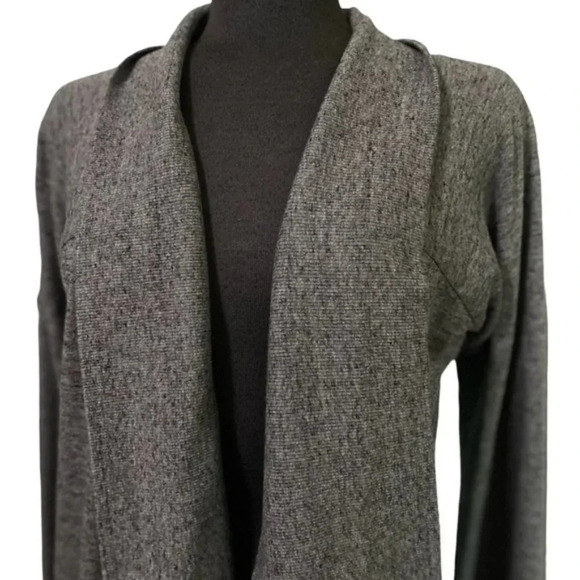 Athleta open Draped Cardigan Gray XS - Picture 3 of 7